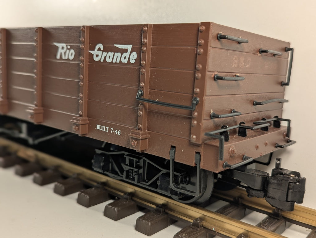Bachmann 93718BAC G Gauge D&RGW Gondola Car