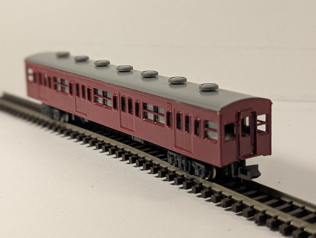 Kato N Gauge JNR Kuha 16 Commuter Coach Passenger Coach JNR Brown