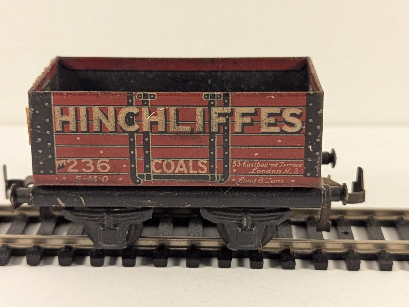 Trix Twin Railways Hinchliffes Coals Private Owner Wagon OO Gauge