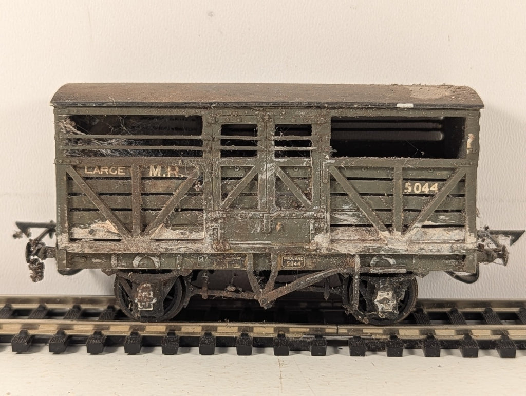Kitbuilt OO Gauge Midland Railway Large Cattle Van Goods Wagon 5044