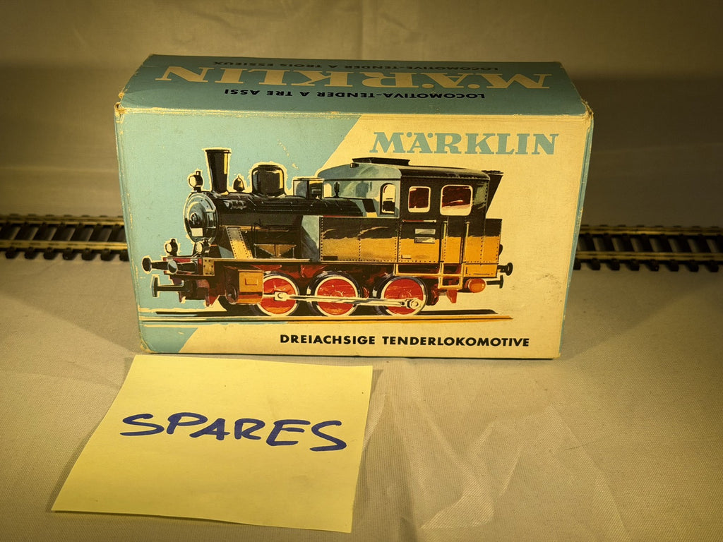 Märklin HO Gauge Three-Axle Tank Locomotive Steam Locomotive 3029