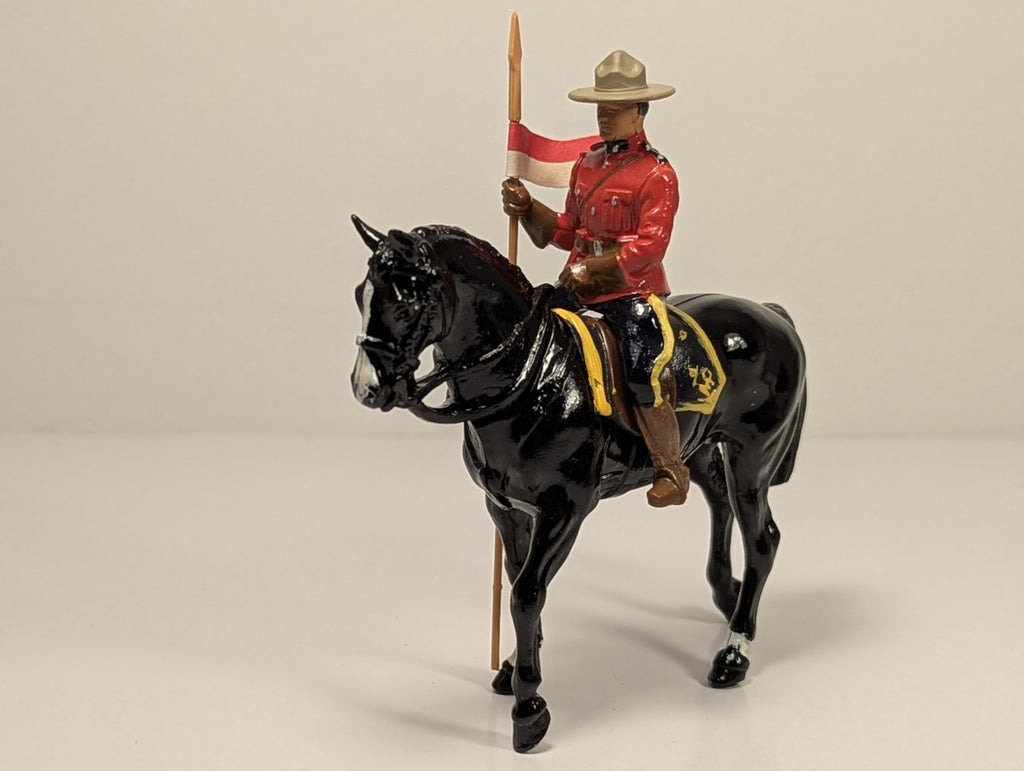Britains 7234 Royal Canadian Mounted Police Metal Model Set