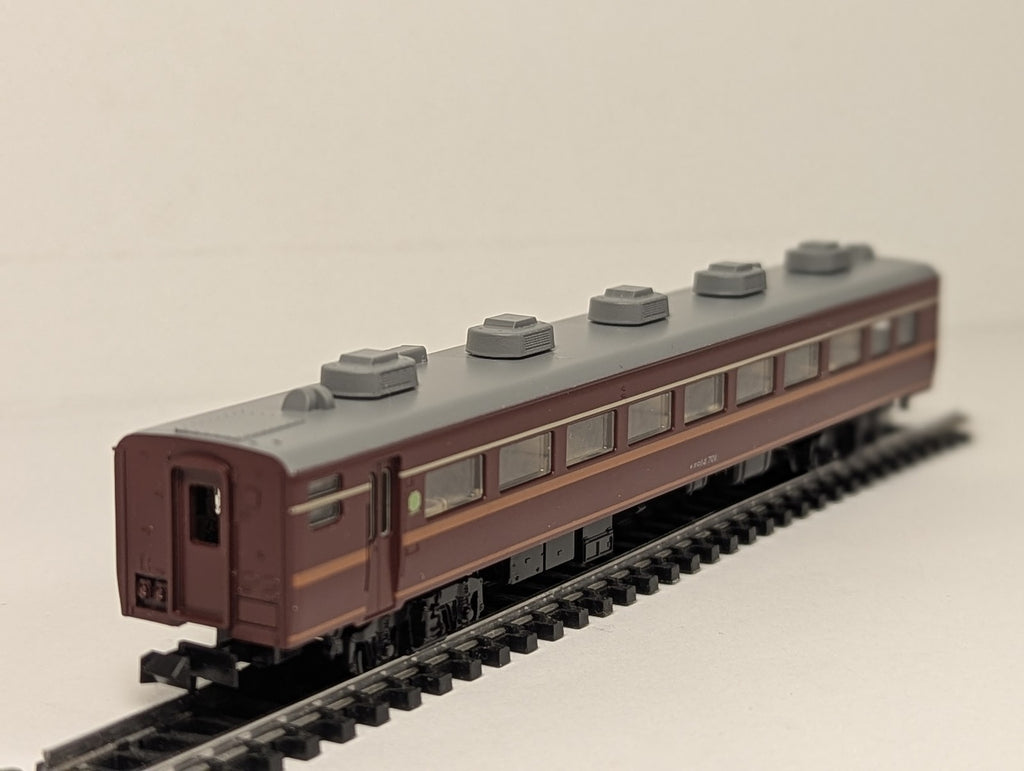 Tomix N Gauge J.N.R. Passenger Car ORO-14 700 オロ14 701 JNR Maroon and Gold 2518