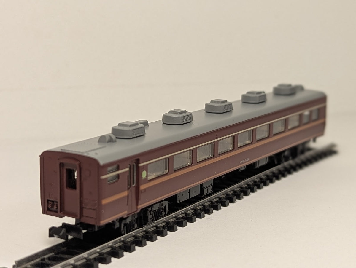Tomix N Gauge J.N.R. Passenger Car ORO-14 700 オロ14 701 JNR Maroon and Gold 2518