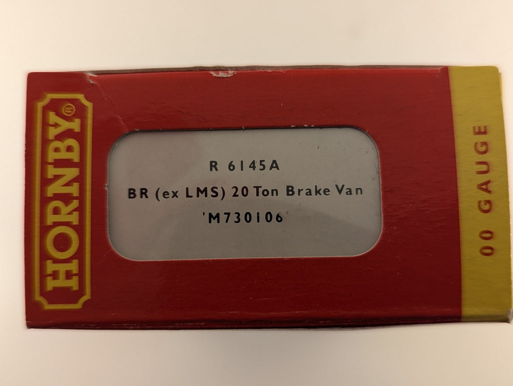 Hornby OO Gauge BR (ex LMS) 20 Ton Brake Van M730106 BR Bauxite R6145A