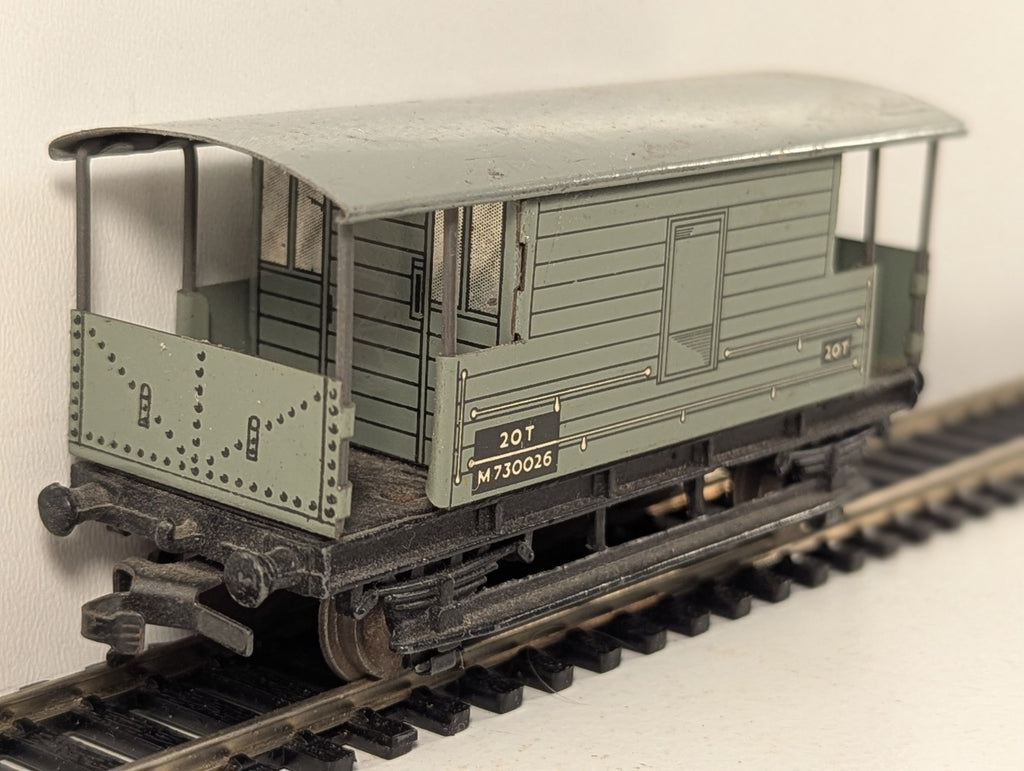 Hornby Dublo BR 20 Ton Brake Van Tinplate OO Gauge