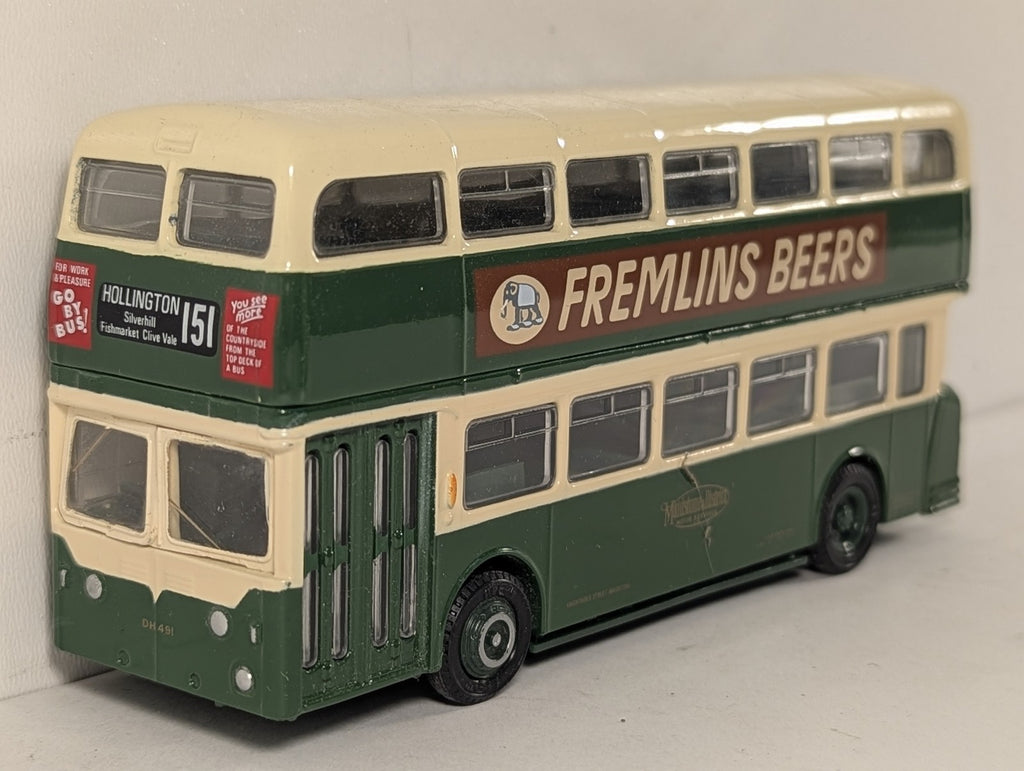 Exclusive First Editions 1:76 Scale Leyland Atlantean Die-cast Model Bus DH 491