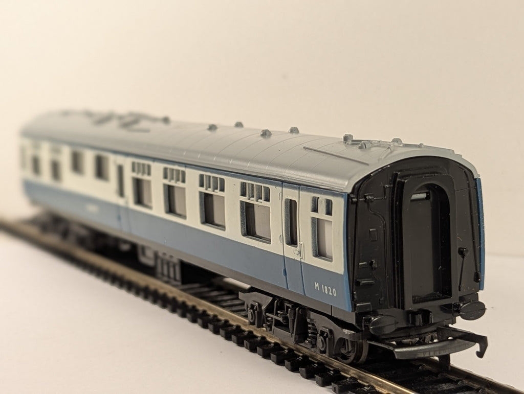 Trix M1820 BR Mk1 Miniature Buffet Coach Blue Grey OO Gauge Boxed