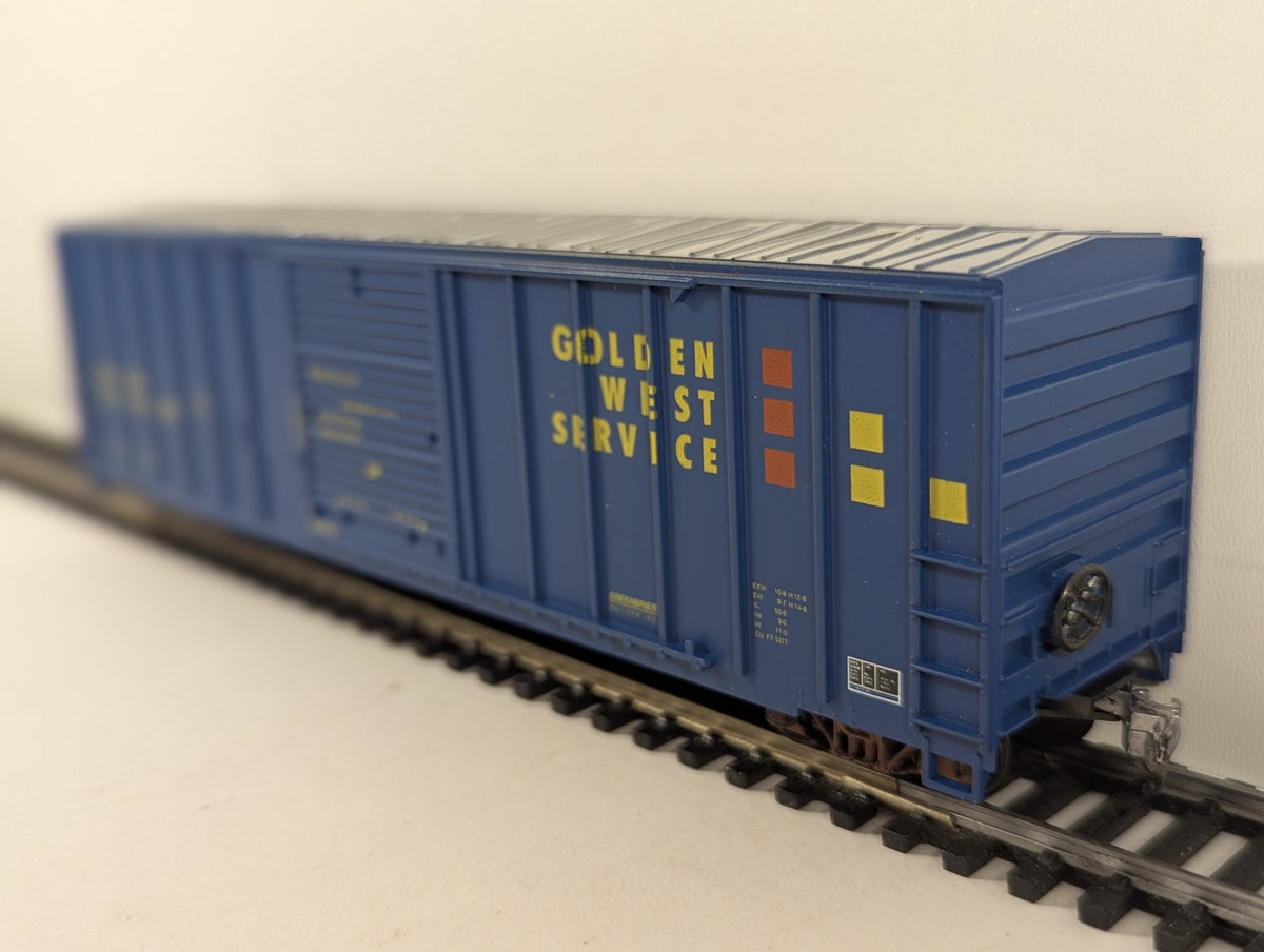 Roundhouse HO Gauge 50ft FMC SD Box Car Boxcar GVSR 764000 Golden West Service