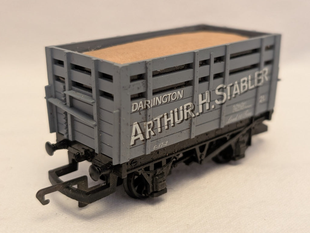 Hornby OO Gauge Arthur H. Stabler Coke Wagon Goods Wagon 21 Grey R6145
