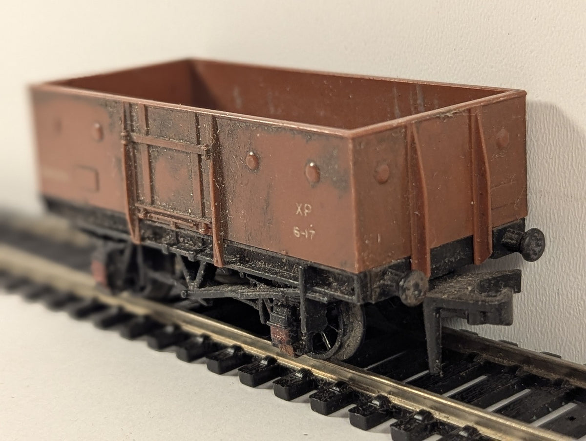 Hornby Dublo OO Gauge 13-Ton Steel Open Wagon Goods Wagon B486865 BR Bauxite