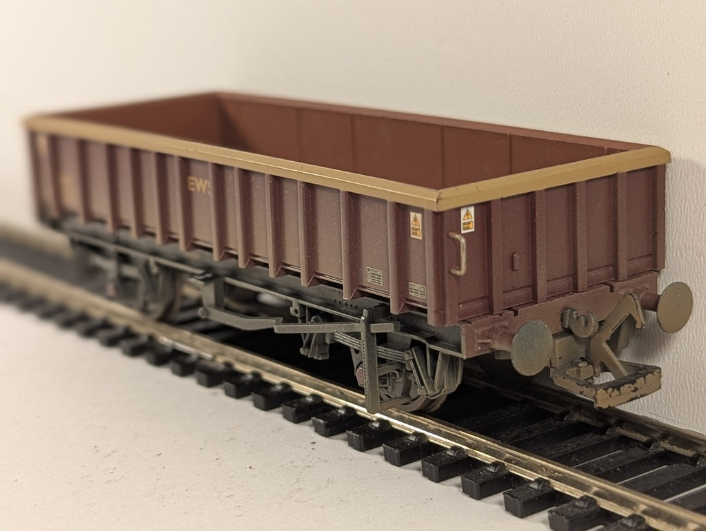Bachmann OO Gauge MFA Open Ballast Wagon Goods Wagon 391572 EWS 38-120A