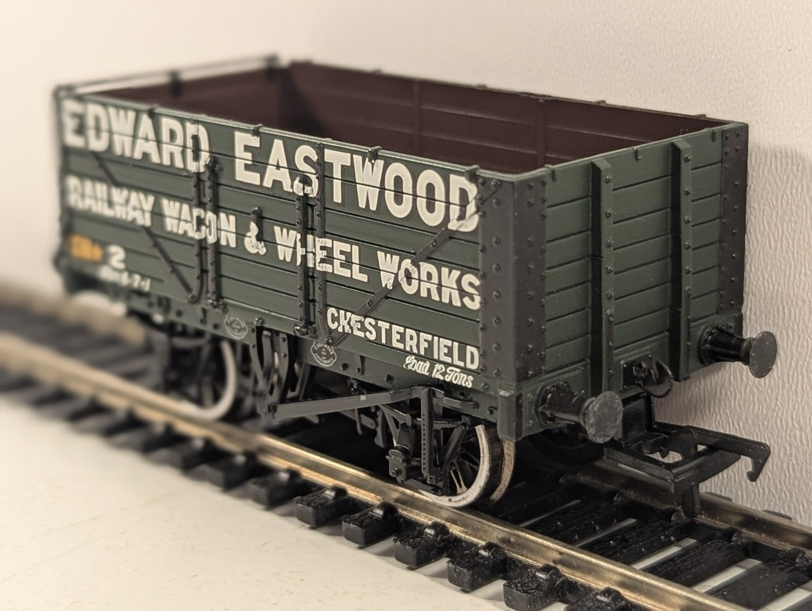 Bachmann 37-080K 7 Plank End Door Wagon 'Edward Eastwood'
