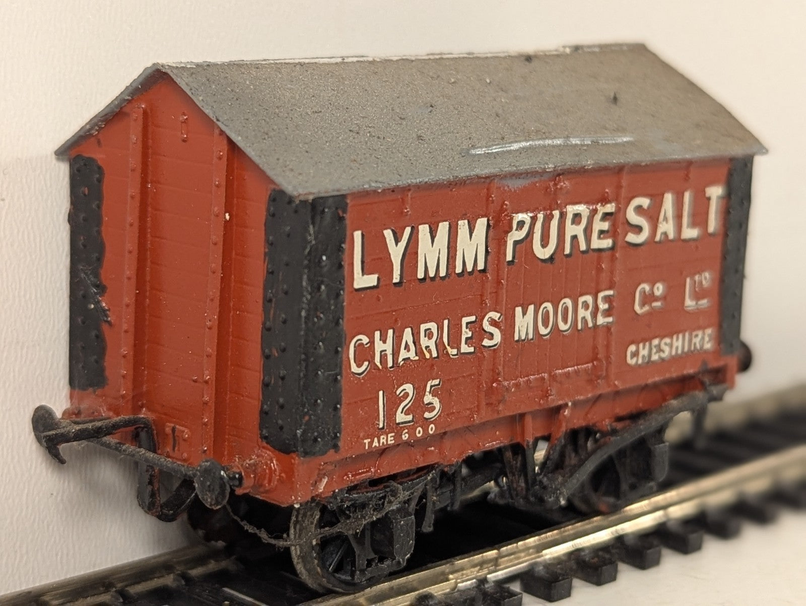 Kitbuilt OO Gauge Lymm Pure Salt Wagon 125 Lymm Pure Salt (Charles Moore)