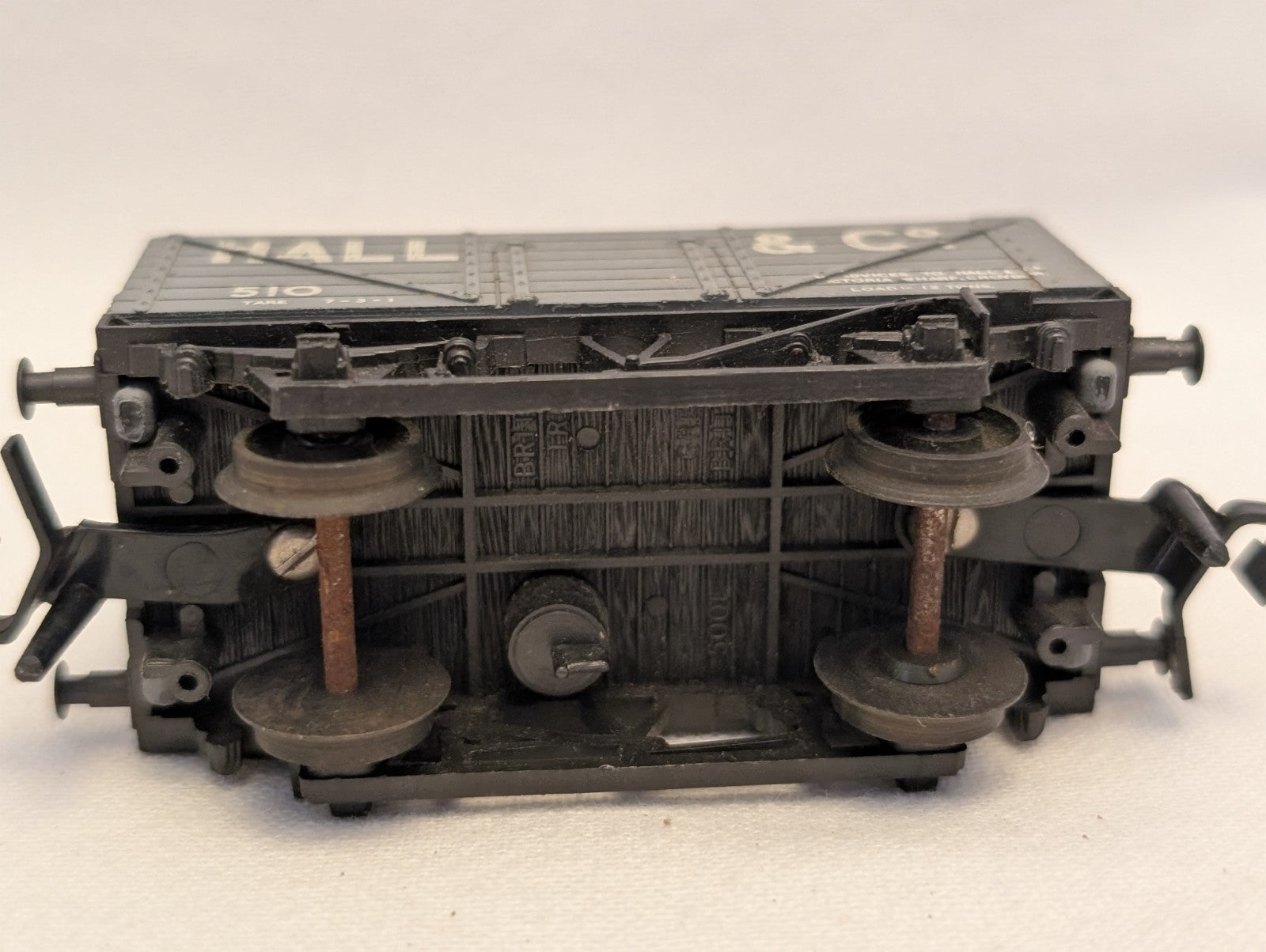 Trix OO Gauge 7 Plank Open Wagon 'Hall & Co' Goods Wagon 510 Hall