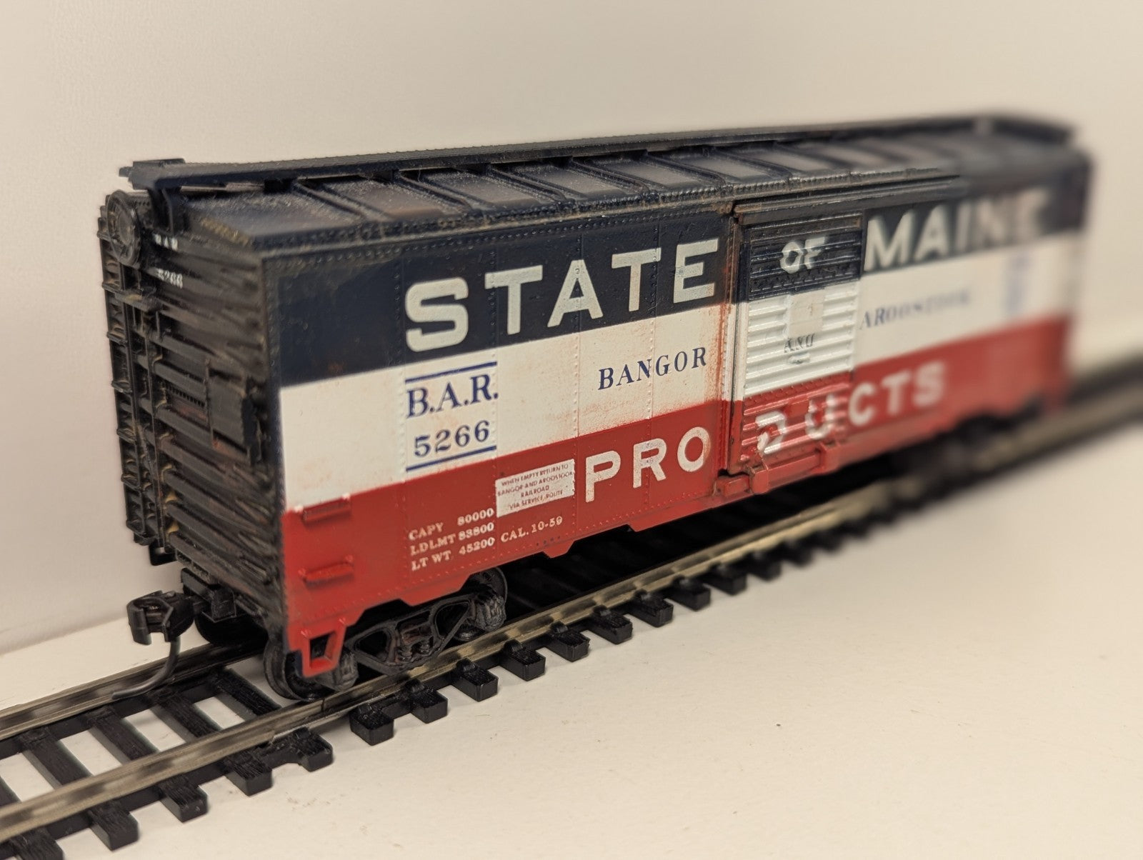 Athearn Bangor & Aroostook “State of Maine Products” Boxcar