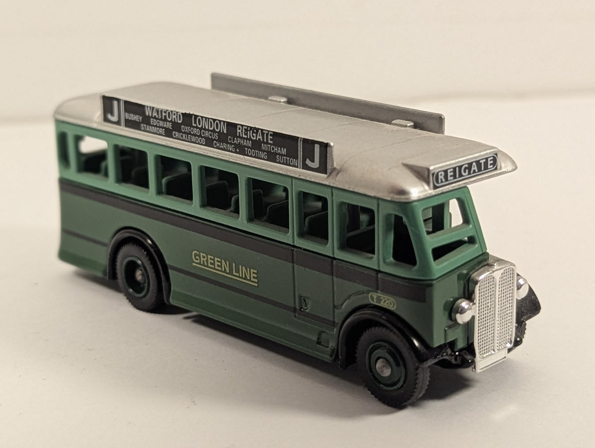 Lledo AEC Regal Coach Die-cast Model Bus T 220 Green Line DG17
