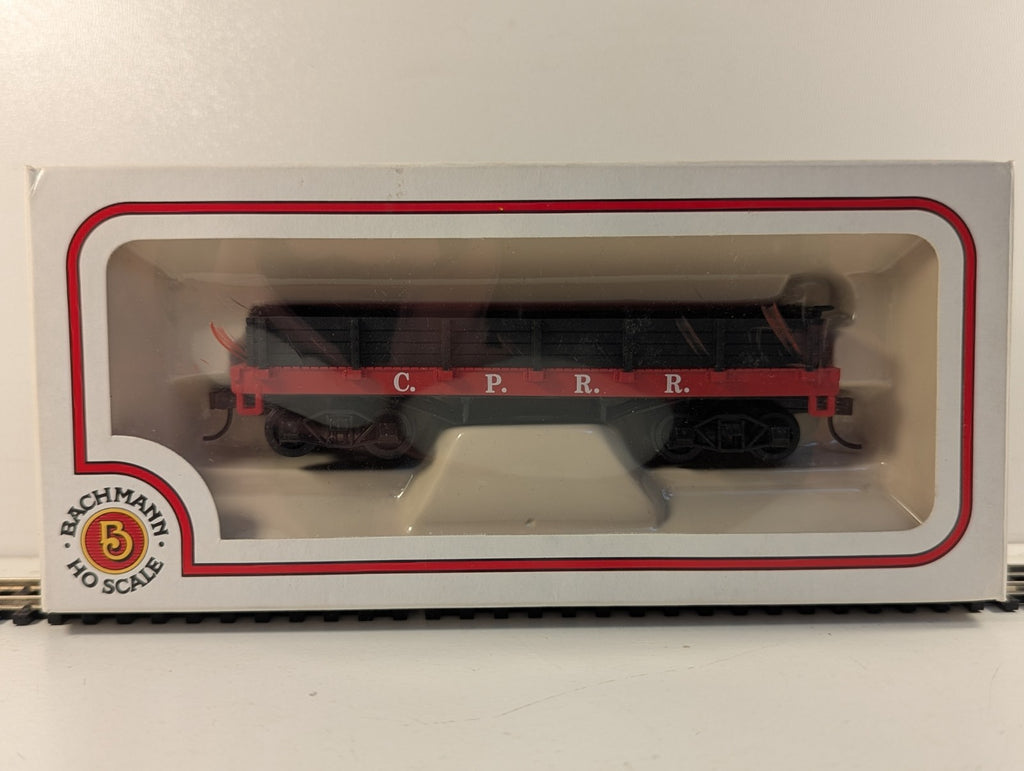 Bachmann HO Scale Old-Time Gondola Car "C.P.R.R." - Boxed