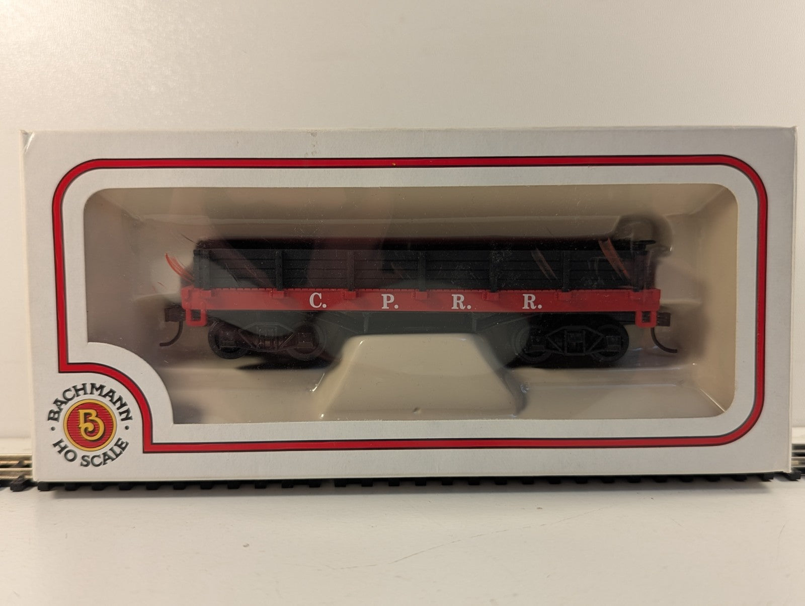 Bachmann HO Scale Old-Time Gondola Car "C.P.R.R." - Boxed