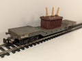 Jouef HO Gauge Bogie Well Wagon With Transformer Load