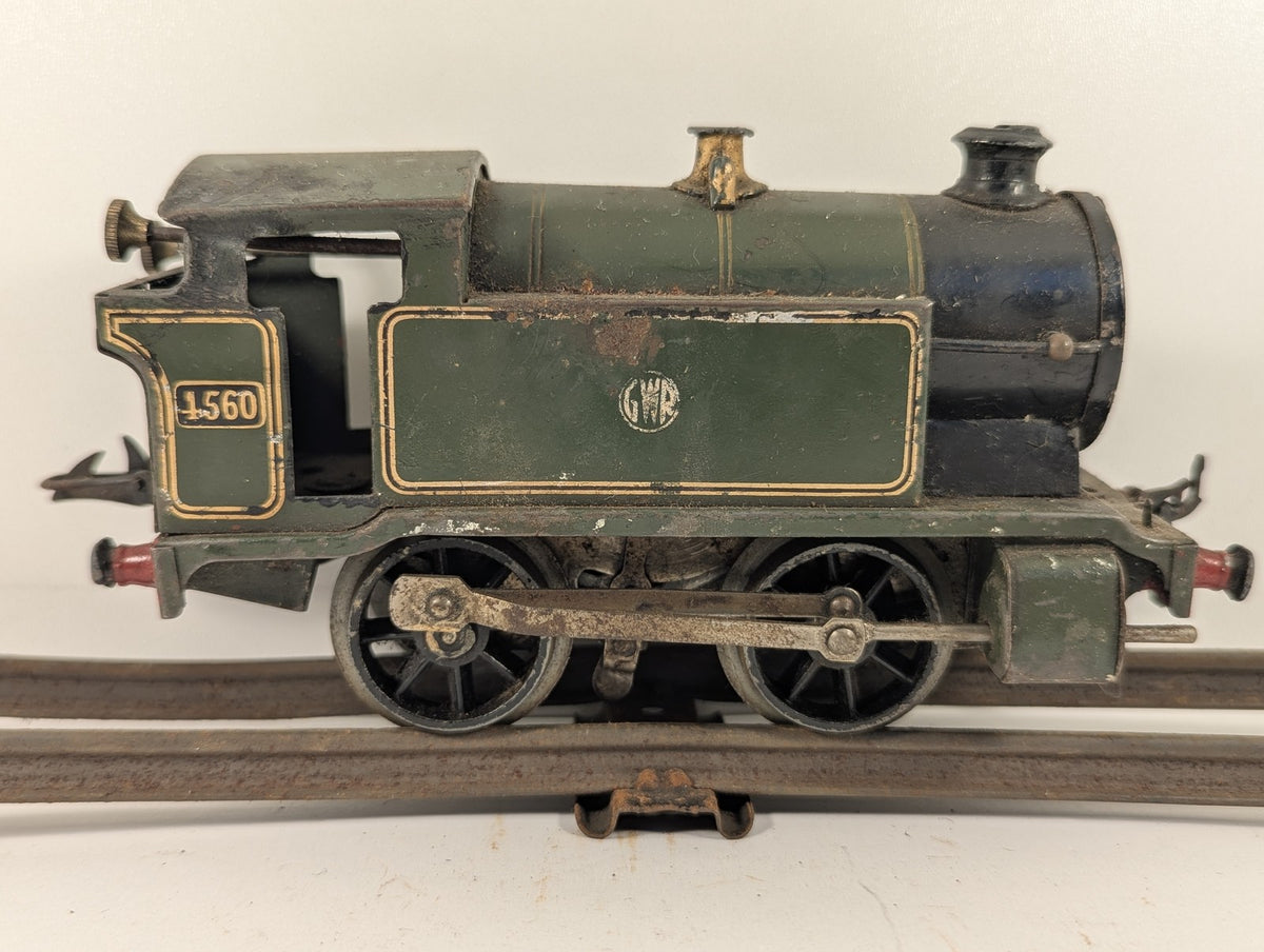Hornby O Gauge No. 101 Tank Locomotive 4560 GWR Green