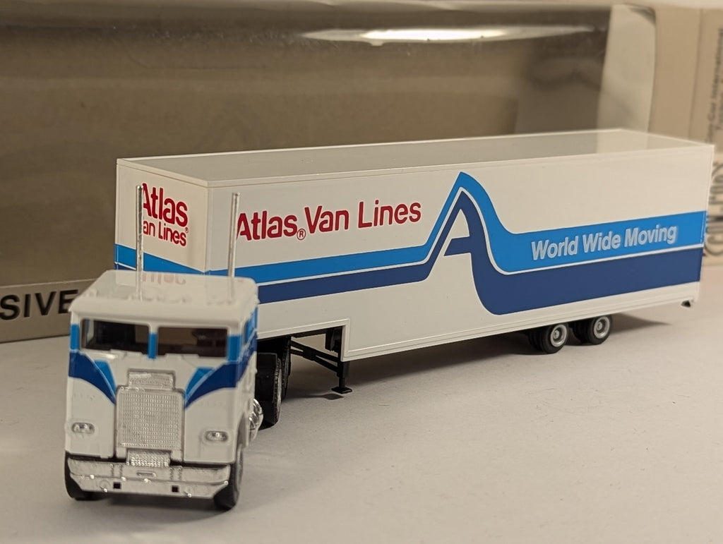 Con-Cor HO Scale Atlas Van Lines Cabover Articulated Truck