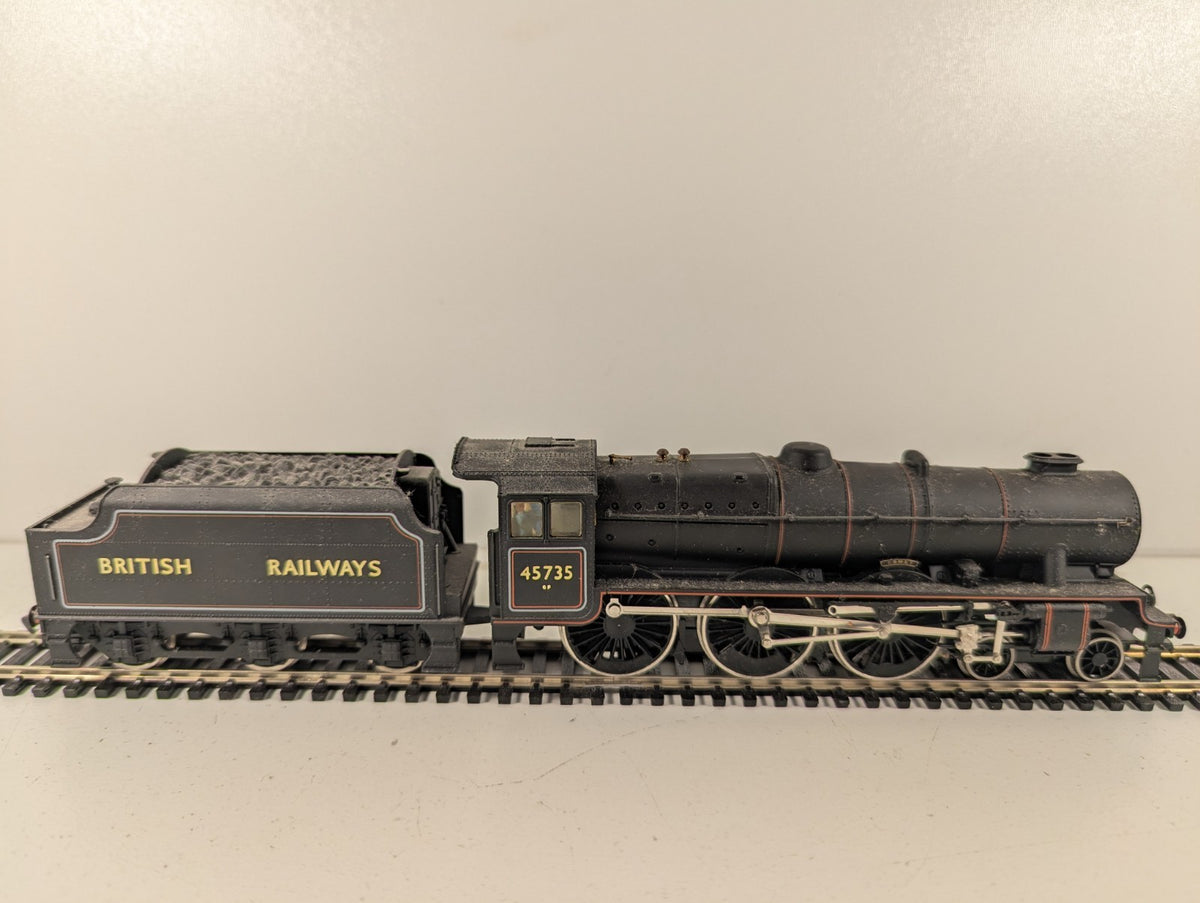 Bachmann Branch-Line 31-250 Rebuilt Patriot Class “Comet” BR Lined Black