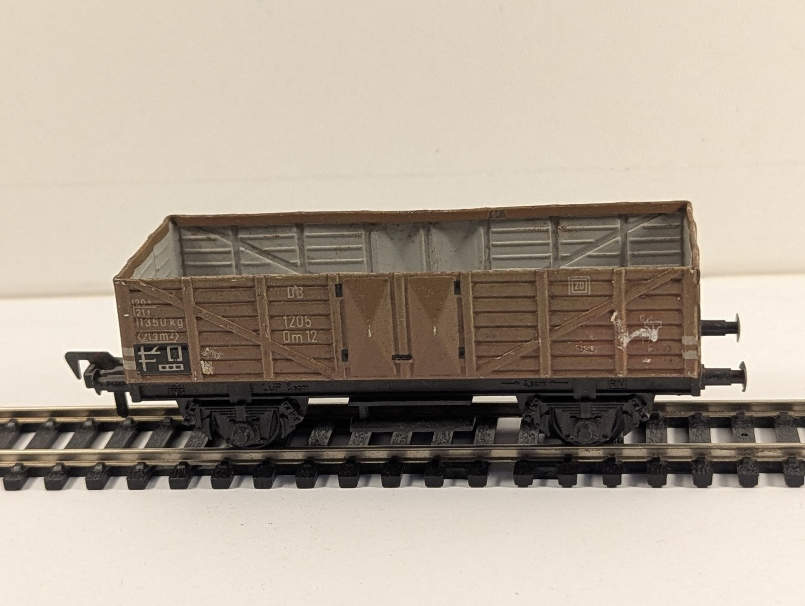 Fleischmann 8200 HO Gauge DB Om 12 Open Wagon 1205