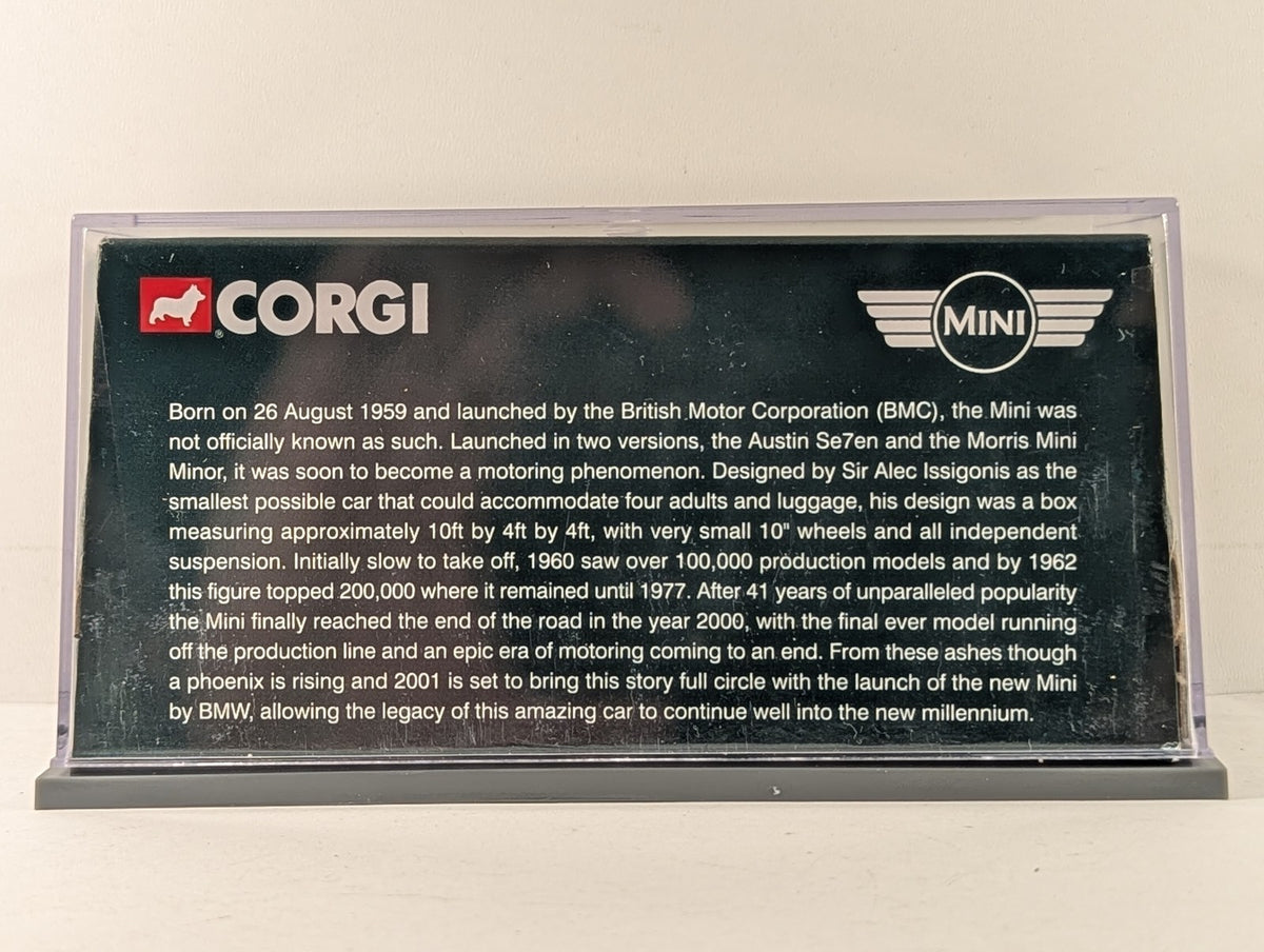 Corgi 1:43 Mini Classic Edition Knightsbridge Die-cast Model Gold
