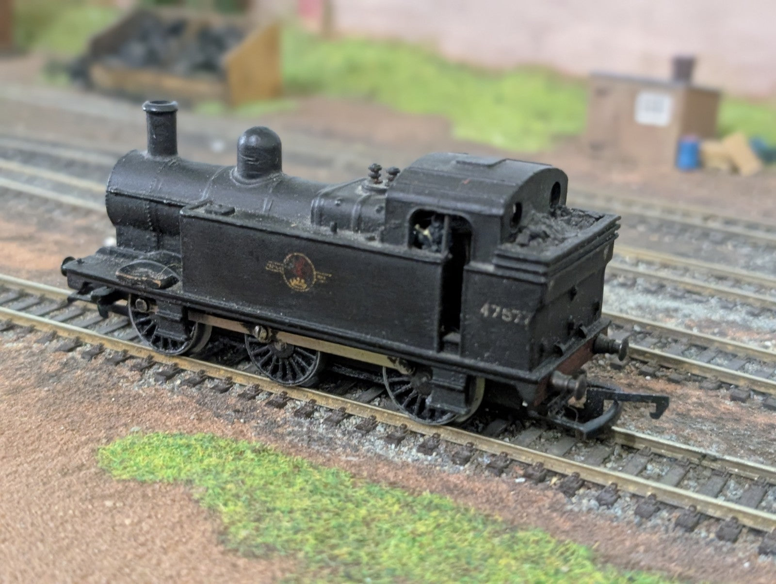Triang Weathered BR 0-6-0 Class 3F Jinty Renumbered