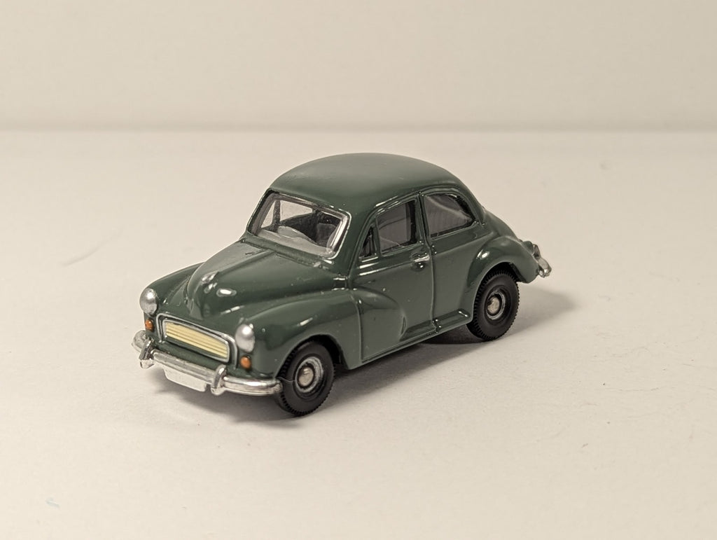 Trackside OO Gauge Morris Minor 1000 Saloon Die-cast Model Vehicle Dark Green