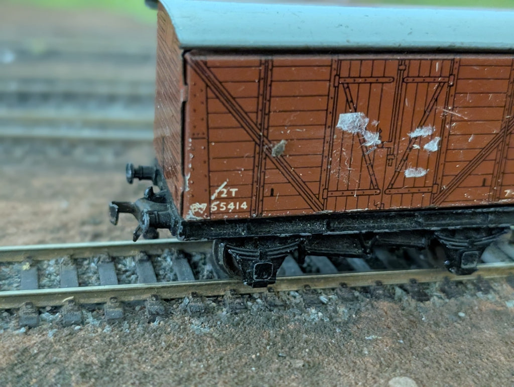Hornby Dublo 32040 OO Gauge BR Goods Van B755414