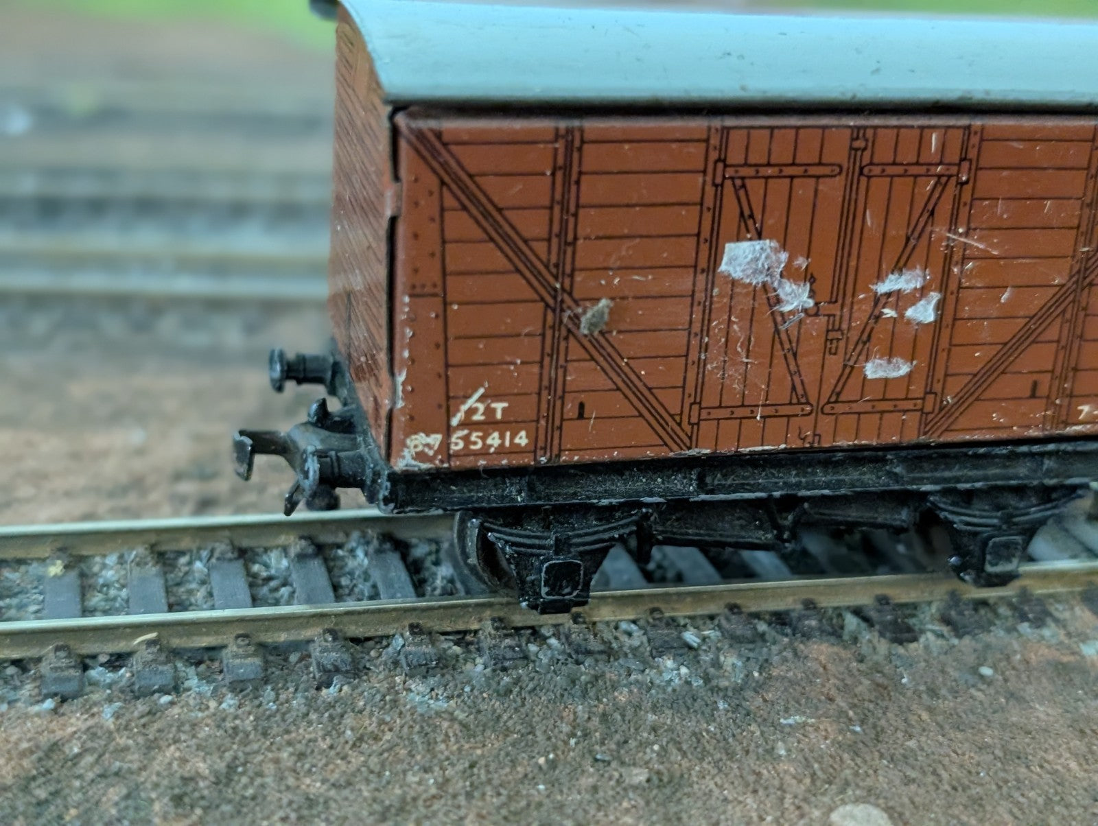 Hornby Dublo 32040 OO Gauge BR Goods Van B755414