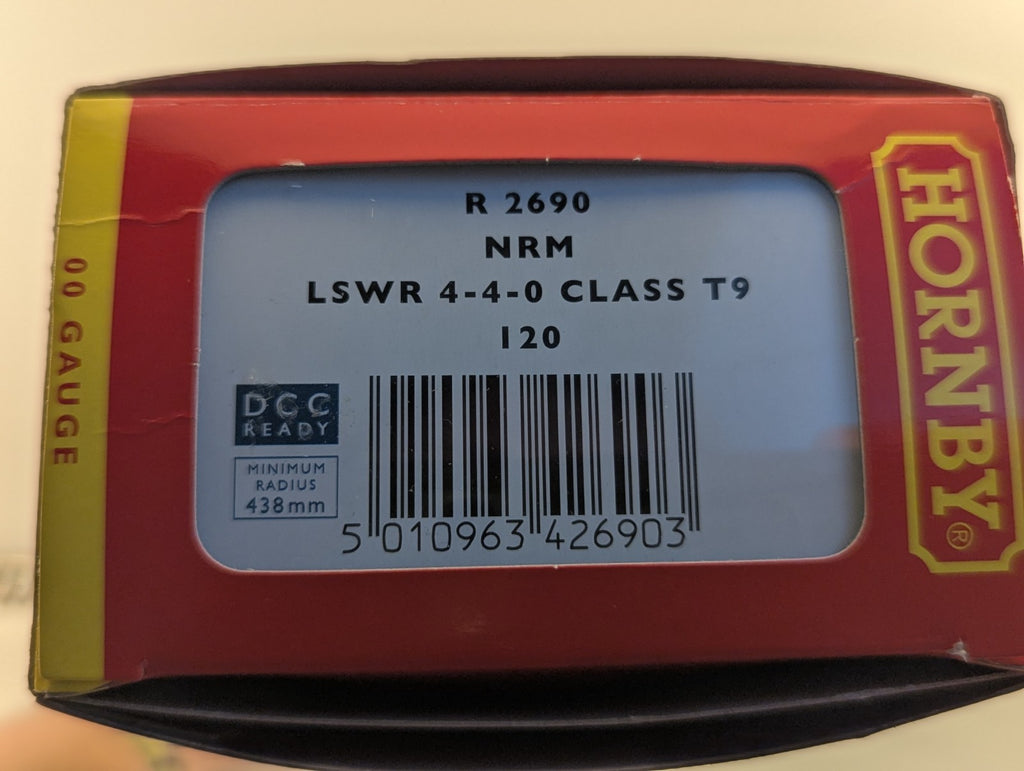 Hornby R2690 OO Gauge NRM LSWR Class T9 Southern Green - Boxed