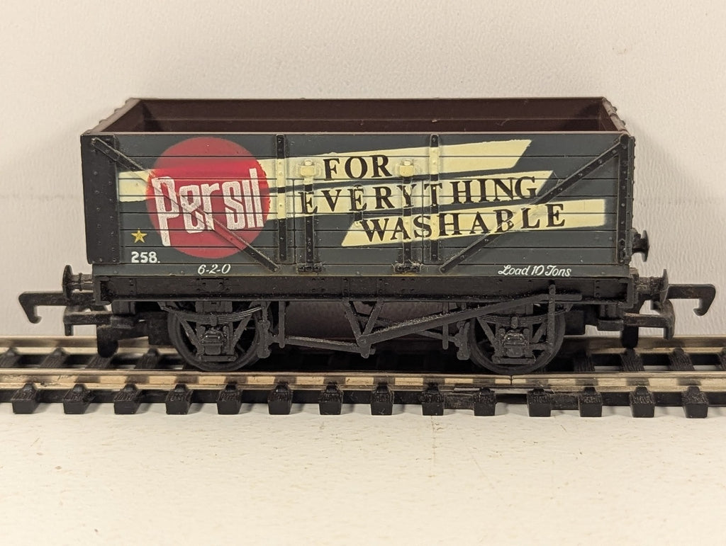 Mainline OO Gauge 7 Plank Wagon Goods Wagon 258 Persil 37-128