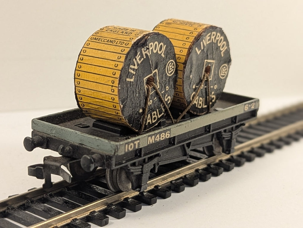 Hornby Dublo OO Gauge D1 Liverpool Cables Wagon M486