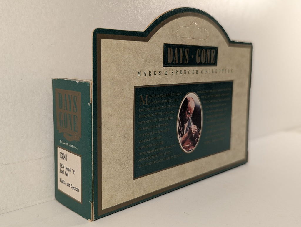 Lledo 1934 Model 'A' Ford Van Die-cast Model Van Marks & Spencer Penny Bazaars