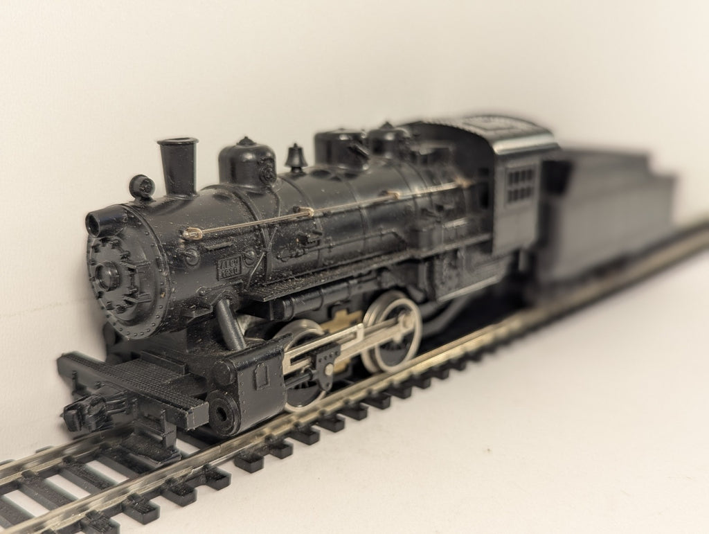 Rivarossi HO Gauge U.S.A. 0-4-0 Tender Locomotive Steam Locomotive Plain Black