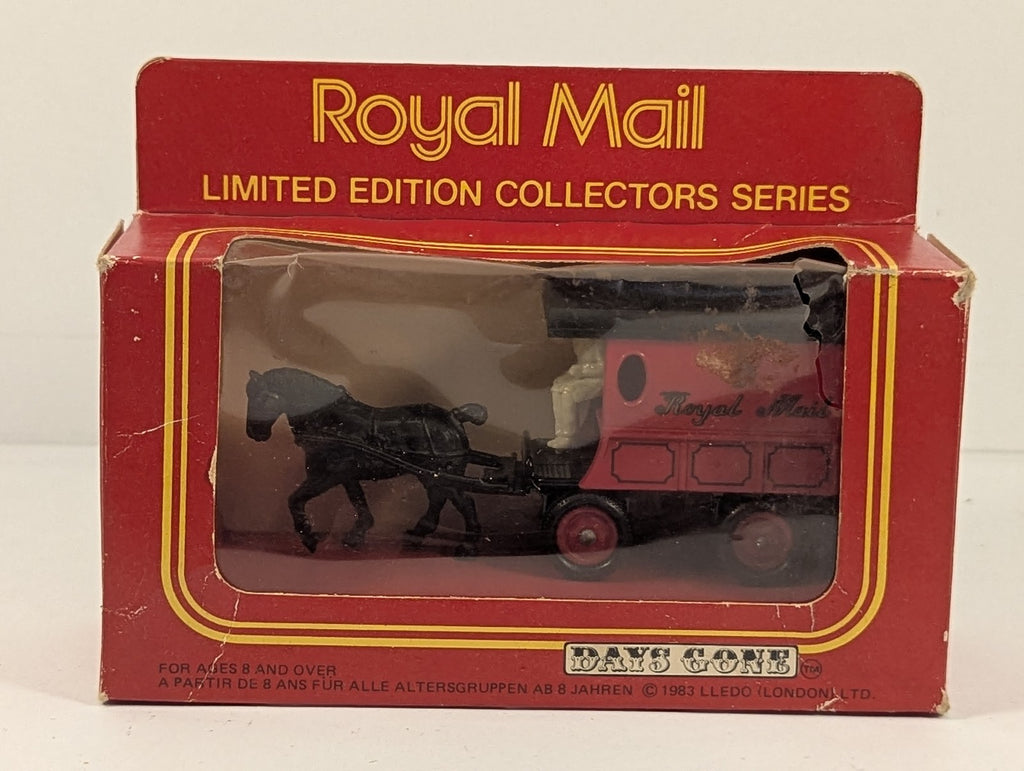 Lledo Days Gone Royal Mail Horse Drawn Carriage Die-cast Model Royal Mail red