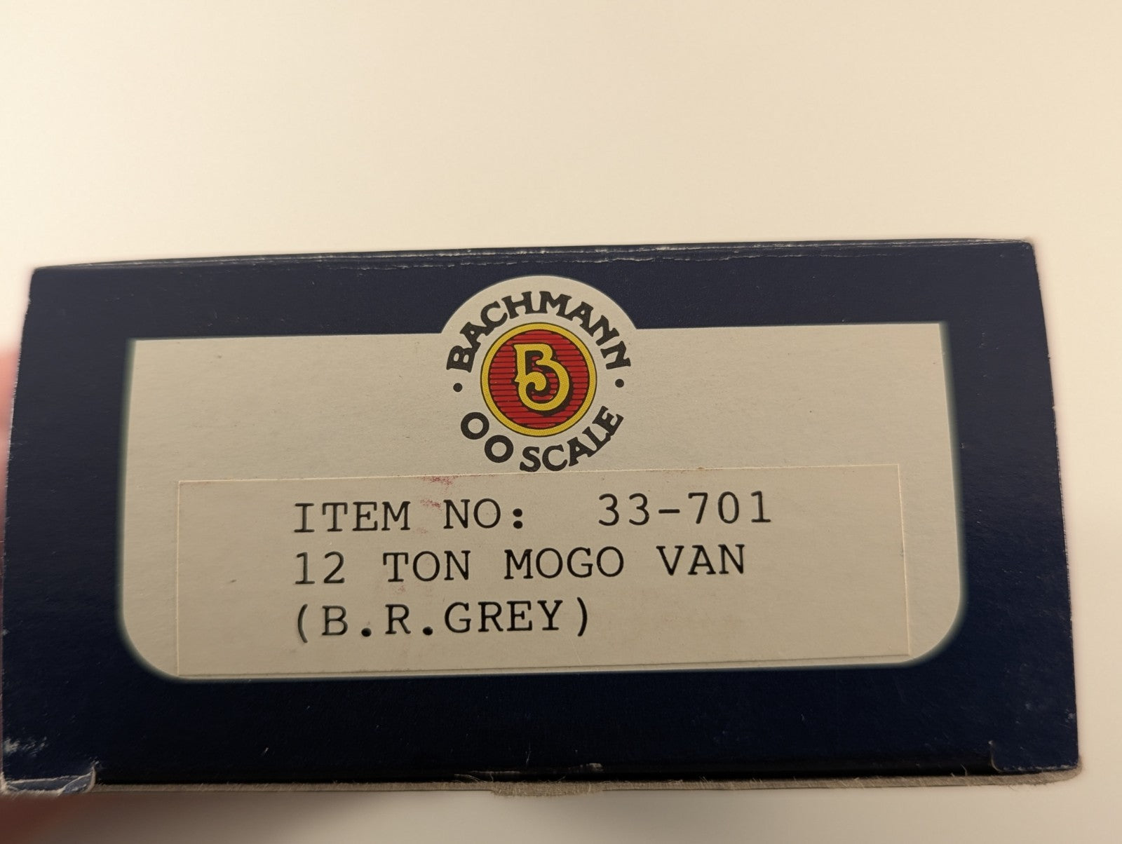 Bachmann Branchline OO Gauge 12-Ton ‘Mogo’ Van Wagon in BR Grey