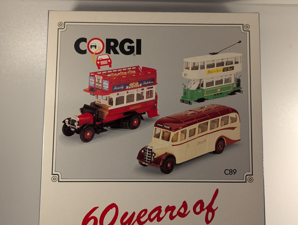 Corgi C89 60 Years of Transport Diecast Vehicle Set