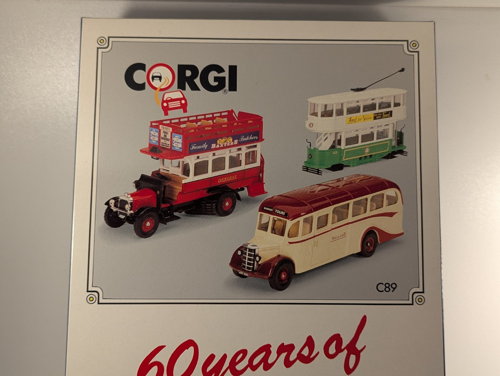 Corgi C89 60 Years of Transport Diecast Vehicle Set