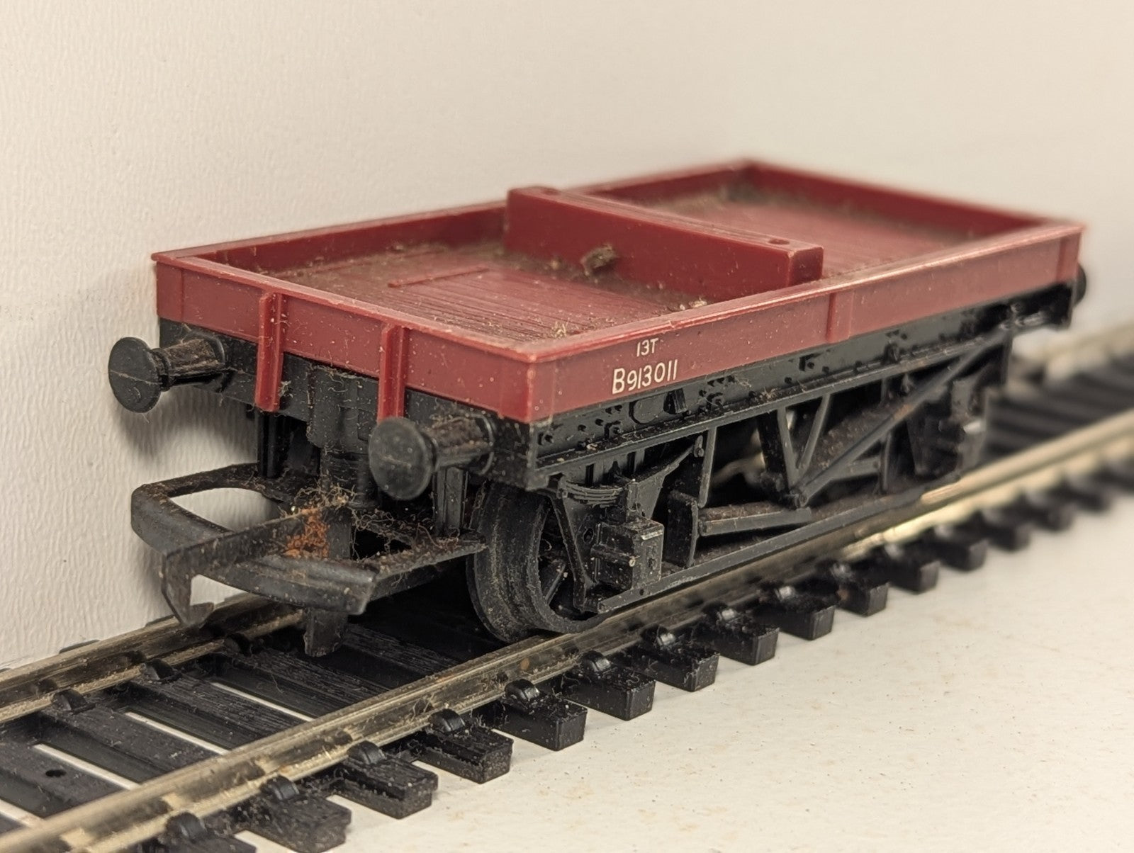 Tri-ang OO Gauge Container Wagon Goods Wagon B913011 BR Bauxite