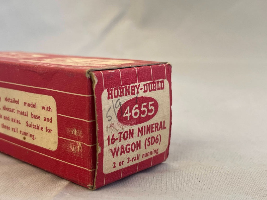 Hornby Dublo 4655 OO Gauge 16 Ton Mineral Wagon Boxed