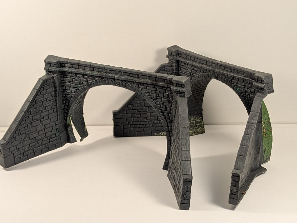 OO Gauge Flexible Stone Bridge Sides Scenic & Buildings