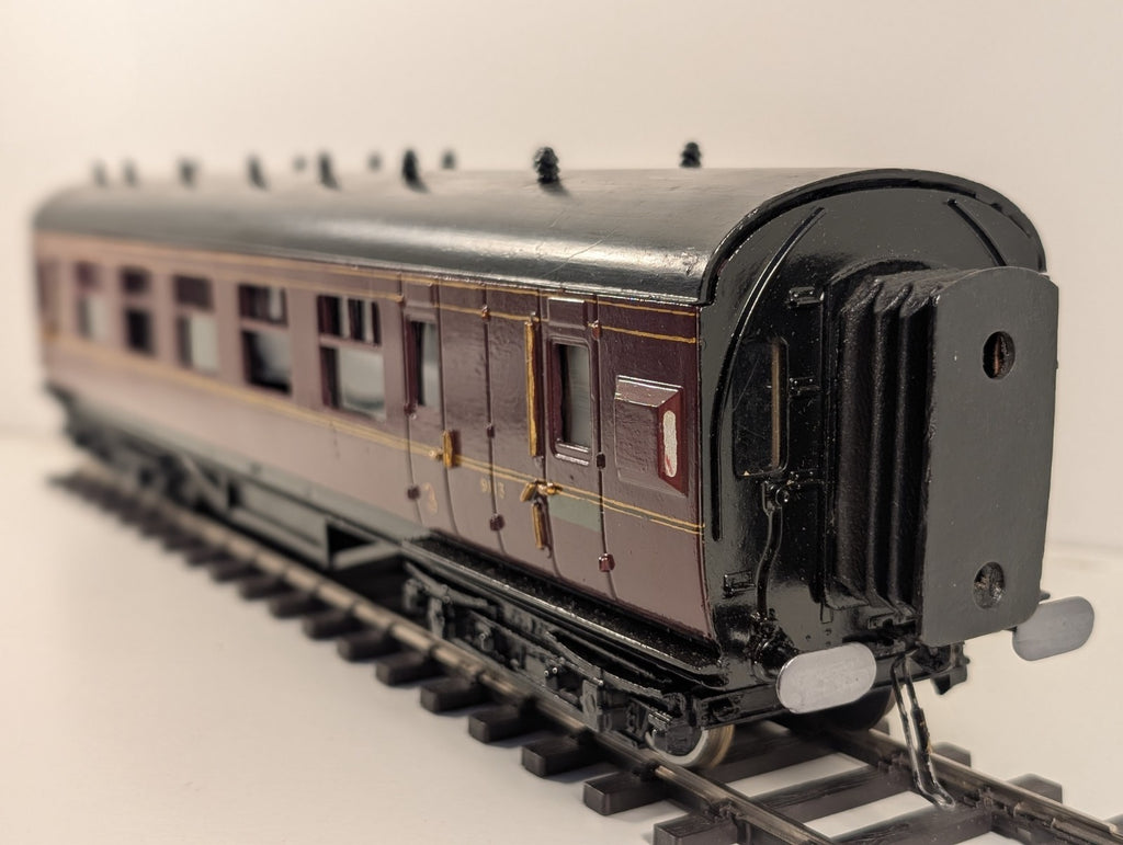 Leeds Company O Gauge Kitbuilt LMS Maroon 3rd Brake Coach 9113