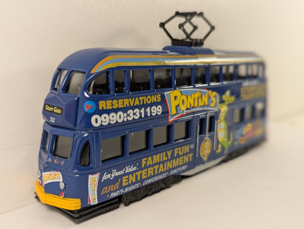 Corgi 1:76 Blackpool Balloon Tram 722 Pontin's 43512