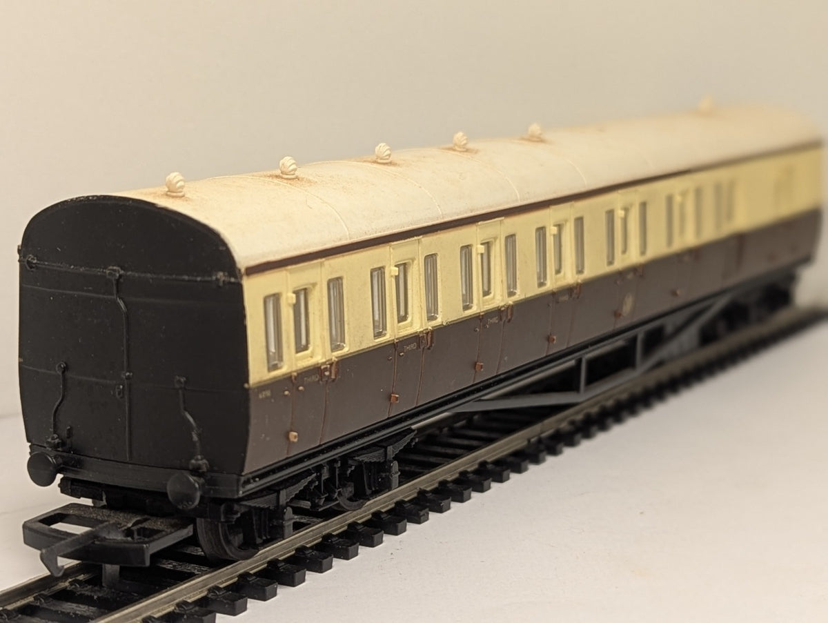 Airfix GWR Suburban B Cornish Riviera Baggage Coach OO Gauge