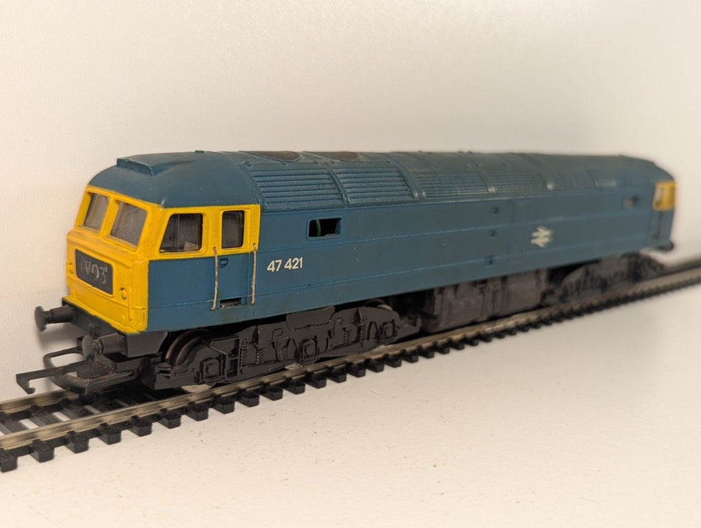 Hornby R075 BR Class 47 Diesel Locomotive BR Blue
