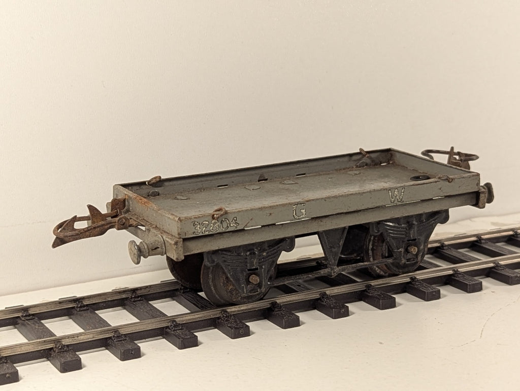 Hornby O Gauge Tinplate GWR Low-Sided Wagon
